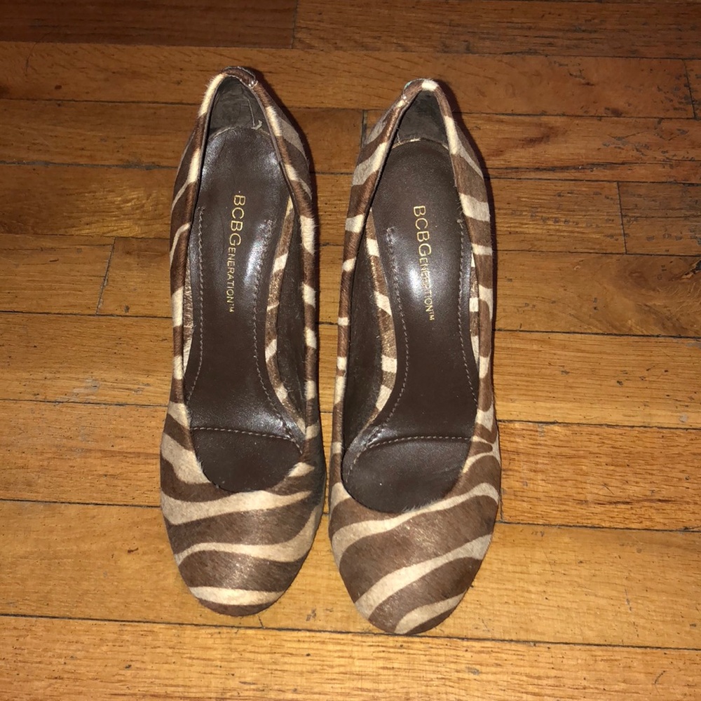 BCBGeneration Animal Print Pump